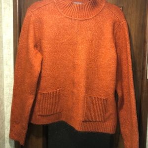 Marled-United Clothing Size Large Burnt Orange